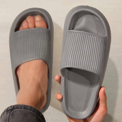 Men's EVA Slide Slippers – Soft Non-Slip Home & Summer Shoes