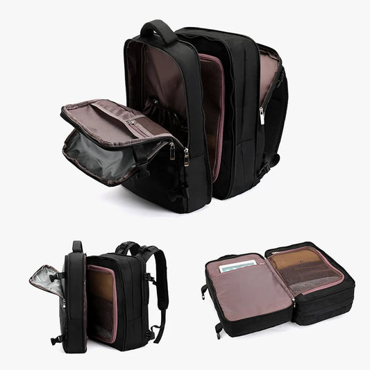 Large Capacity Travel Backpack – Lightweight Laptop School Bag