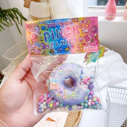 Squishy Stress Relief Fidget Toy – Cake, Donut & Waffle Squeeze