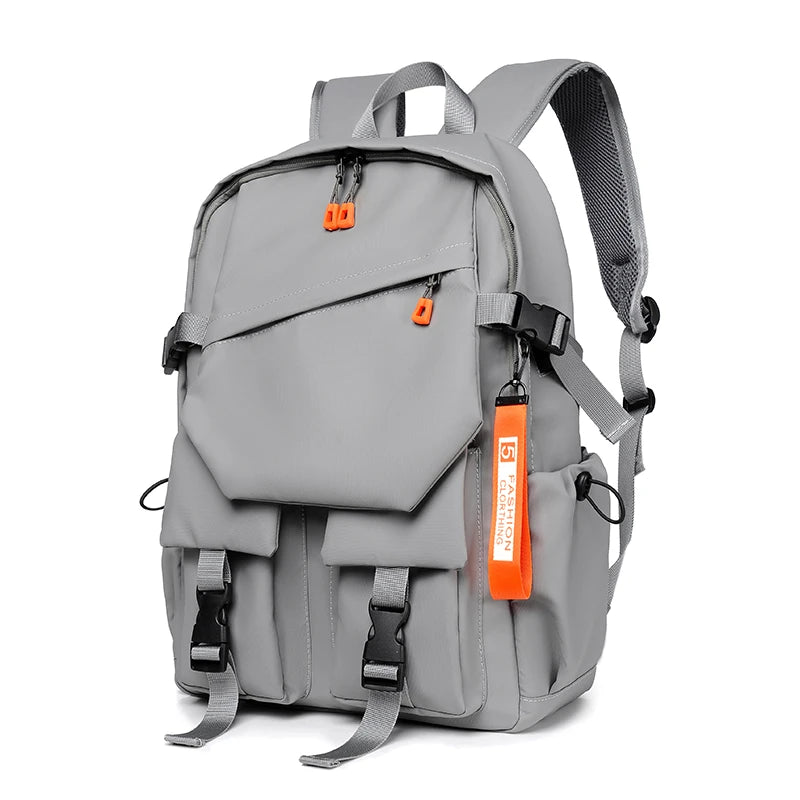 Men's Waterproof Laptop Backpack 15.6" – High-Capacity Travel School Bag