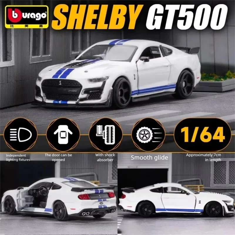 1:64 Diecast Car Model – Bburago Collectible Alloy Vehicle Toy