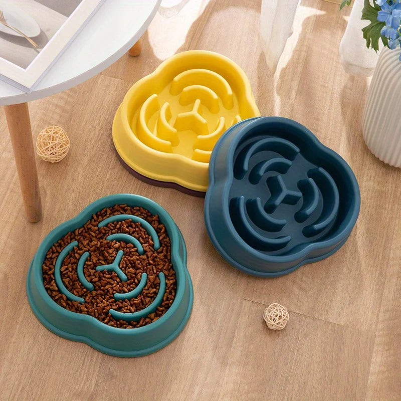 Slow Feeder Dog Bowl – Anti-Choking Pet Feeding Bowl