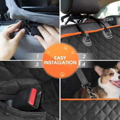 Dog Hammock Car Seat Cover – Waterproof & Scratch-Resistant