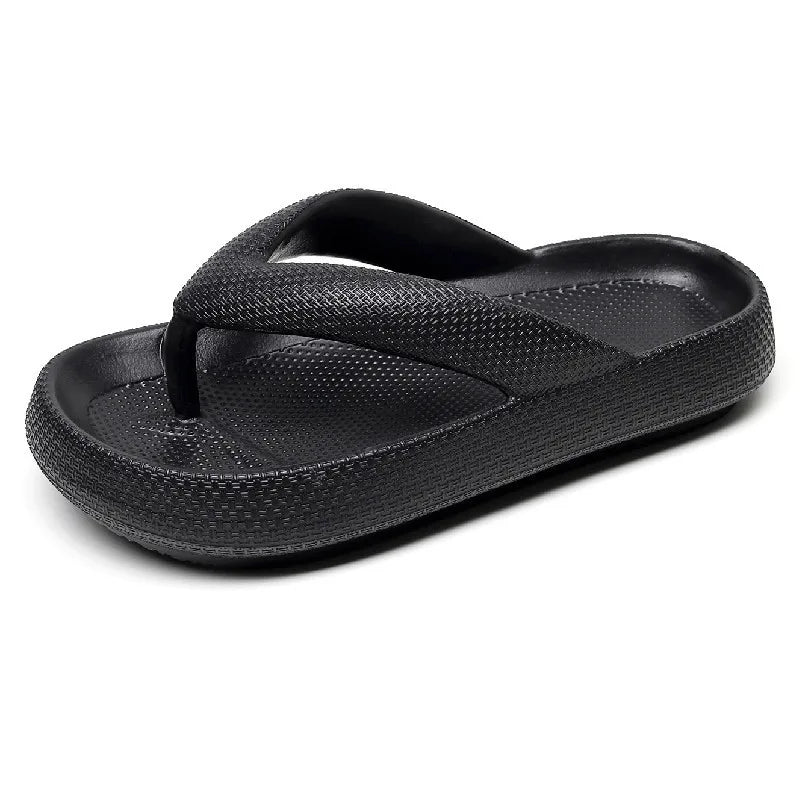 Women's Soft Sole Flip Flop Sandals – Non-Slip Beach & House Slippers