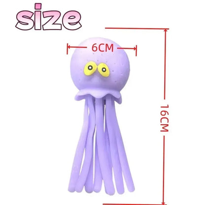 Squeeze Water Octopus Toy – Stress Relief Bath & Pool Fidget