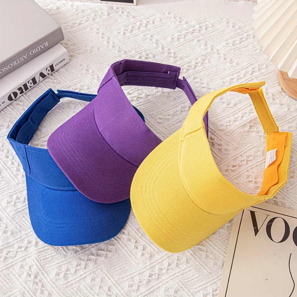Adjustable Sun Visor Cap – Breathable Outdoor Sports Hat