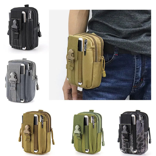 Tactical Molle Waist Bag – Men's Multifunctional Belt Pouch