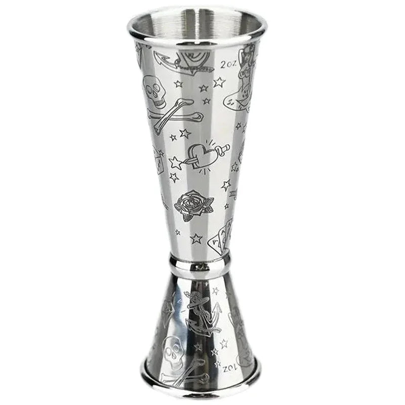 Stainless Steel Double Jigger – 30ml/60ml Cocktail Measure Cup