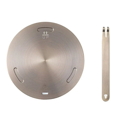 Induction Cooktop Heat Diffuser Plate – Stainless Steel