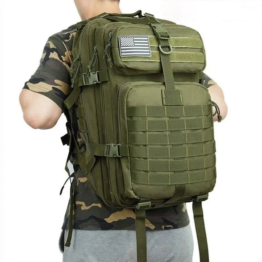 Tactical Backpack 1000D Nylon Waterproof – 30L & 50L Outdoor Rucksack