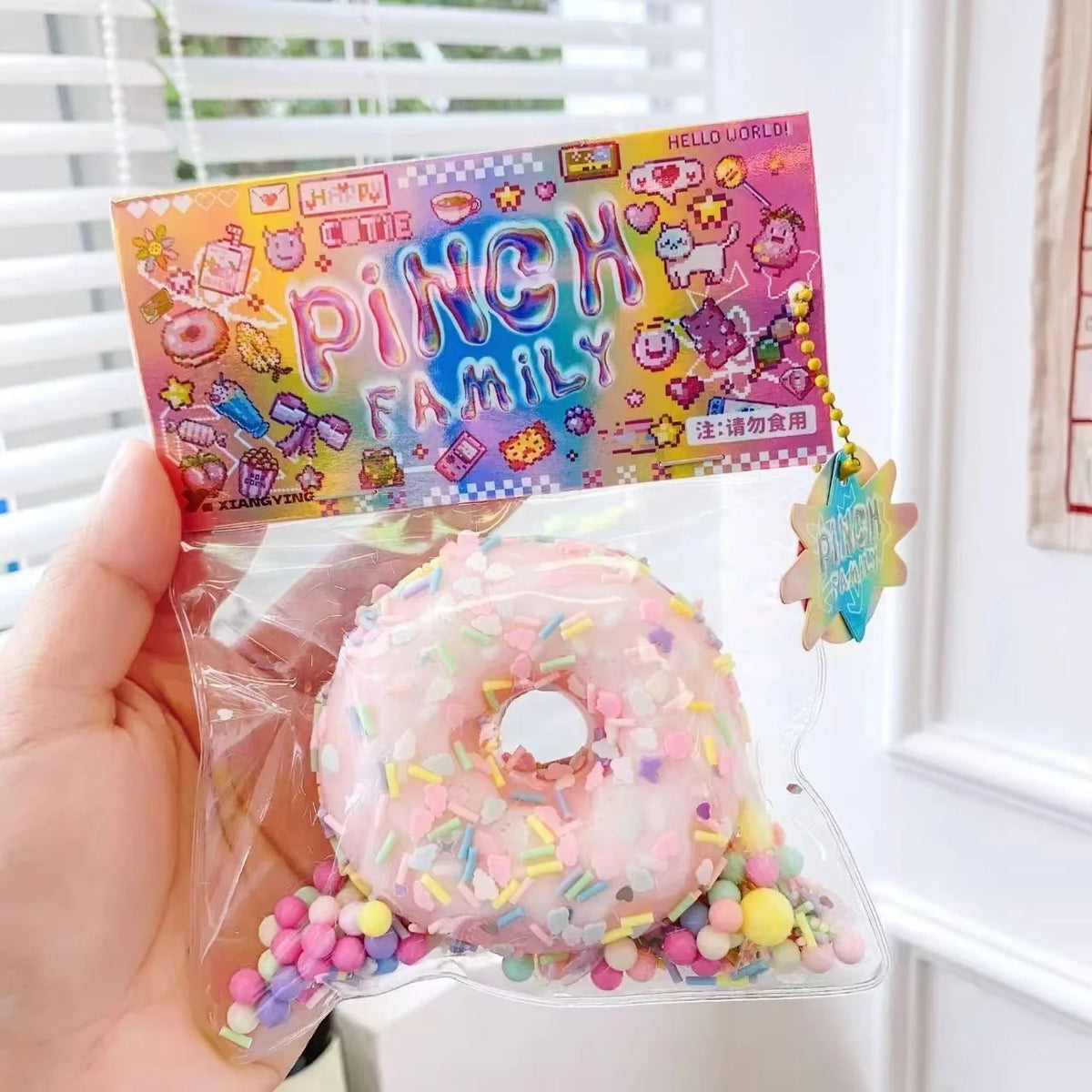 Squishy Stress Relief Fidget Toy – Cake, Donut & Waffle Squeeze