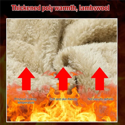 Fleece-Lined Thermal Sweatpants for Men – Waterproof Winter Joggers