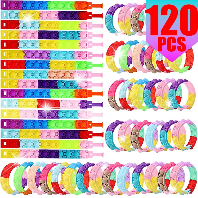 Pop Bubble Fidget Bracelet Bulk Pack – Sensory Stress Relief Toy