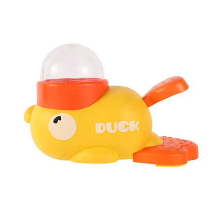Duck Slow Feeder Puzzle Toy for Dogs & Cats – Interactive Food Dispensing Pet Toy
