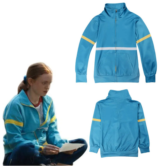 Kids Max Mayfield Cosplay Zip-Up Jacket – Boys & Girls
