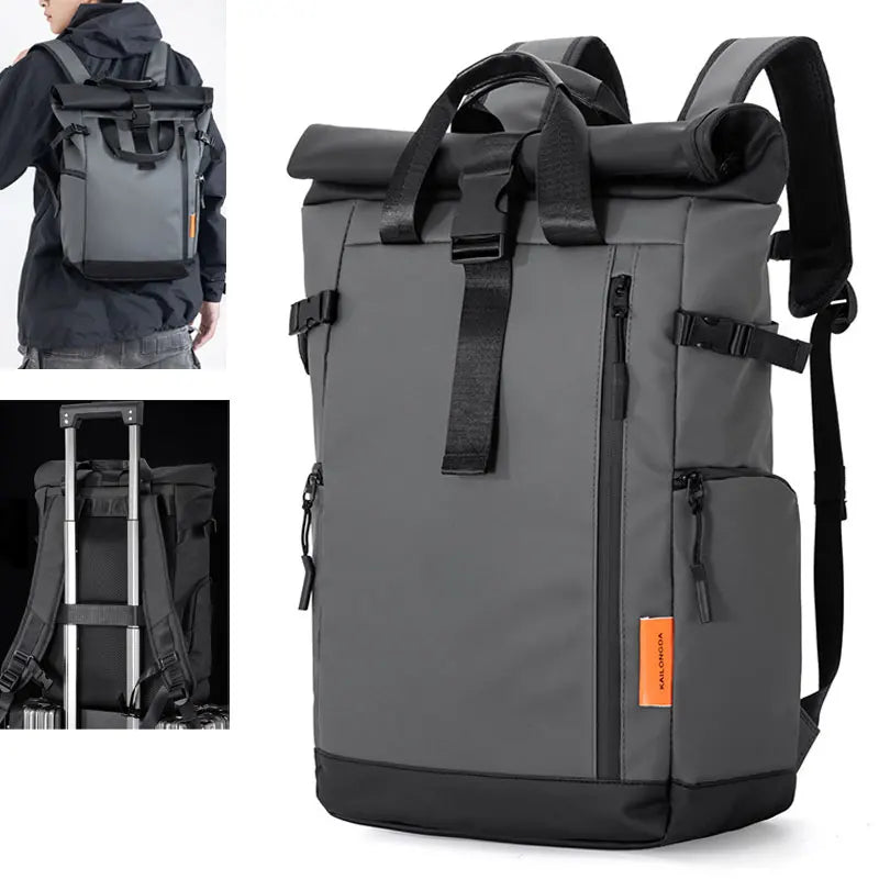 Waterproof Laptop Backpack 16" – Men's Travel & Hiking Bag