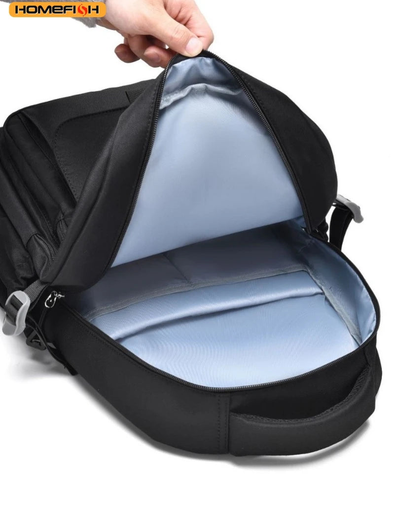 Waterproof Oxford Cloth Backpack – Large Capacity 15" Laptop Bag