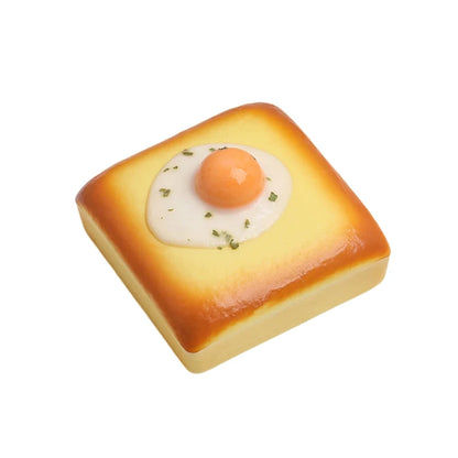 Fried Egg Toast Squishy Toy – Slow Rising Stress Relief