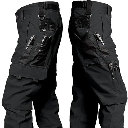 Men's Tactical Cargo Pants – Waterproof Multi-Pocket Combat Trousers