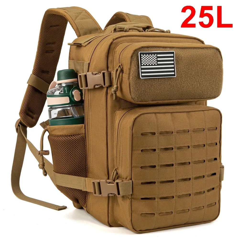 Tactical Backpack 25L & 45L – Military Bug Out Bag for Men & Women