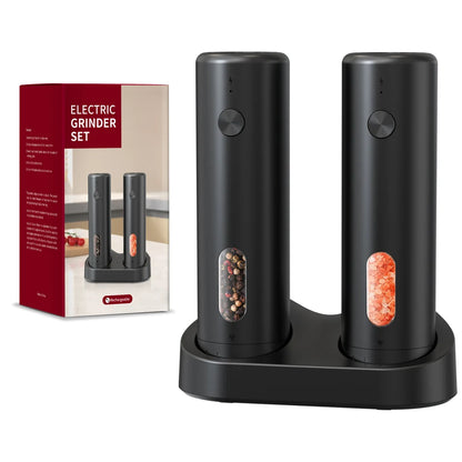 Electric Pepper Grinder – USB Rechargeable Salt & Spice Mill