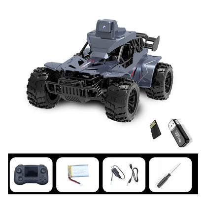 FPV RC Car with Camera & LCD Remote – 2.4G Off-Road Toy for Kids & Adults