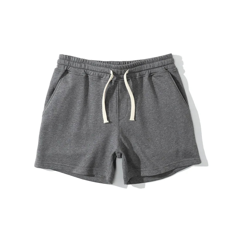 Men's Cotton Gym Shorts – Breathable Athletic Running Shorts