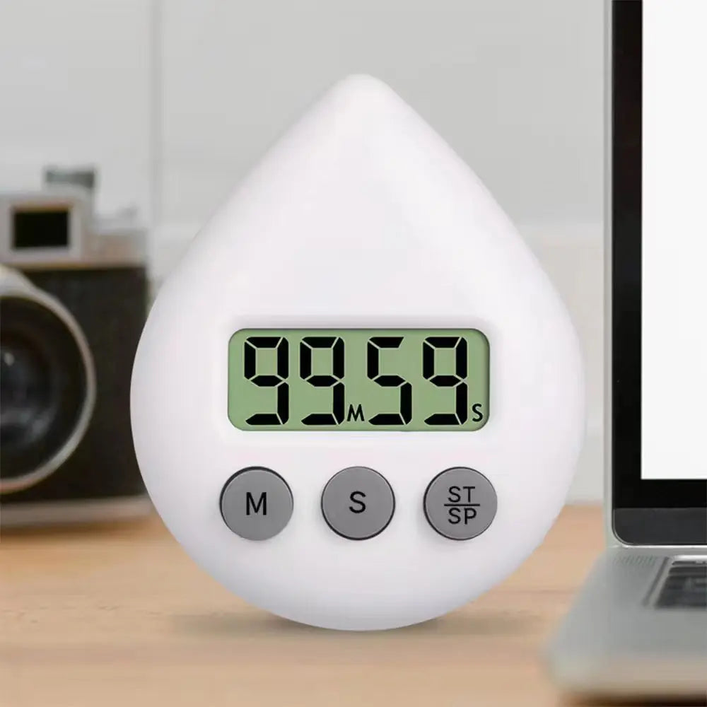 Waterproof Digital Timer Clock – Magnetic Teardrop Countdown
