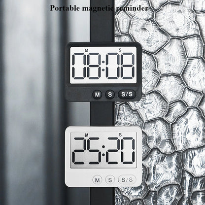 Digital Kitchen Timer with Large LCD Display & Magnetic Back