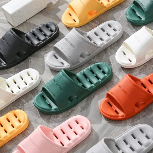 Non-Slip Shower Slippers – Unisex EVA with Drainage Holes