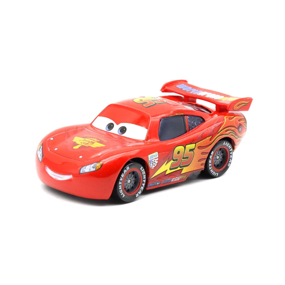 Pixar Cars Lightning McQueen and Uncle Mike Truck Set