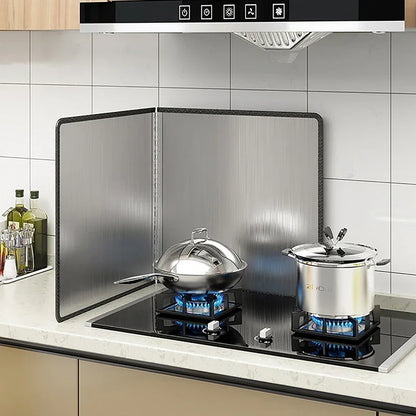 Oil Splatter Guard – Stainless Steel Grease Splash Screen for Stovetop