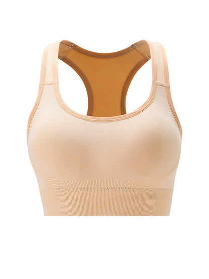 Women's Seamless Racerback Sports Bra – Workout Yoga Top