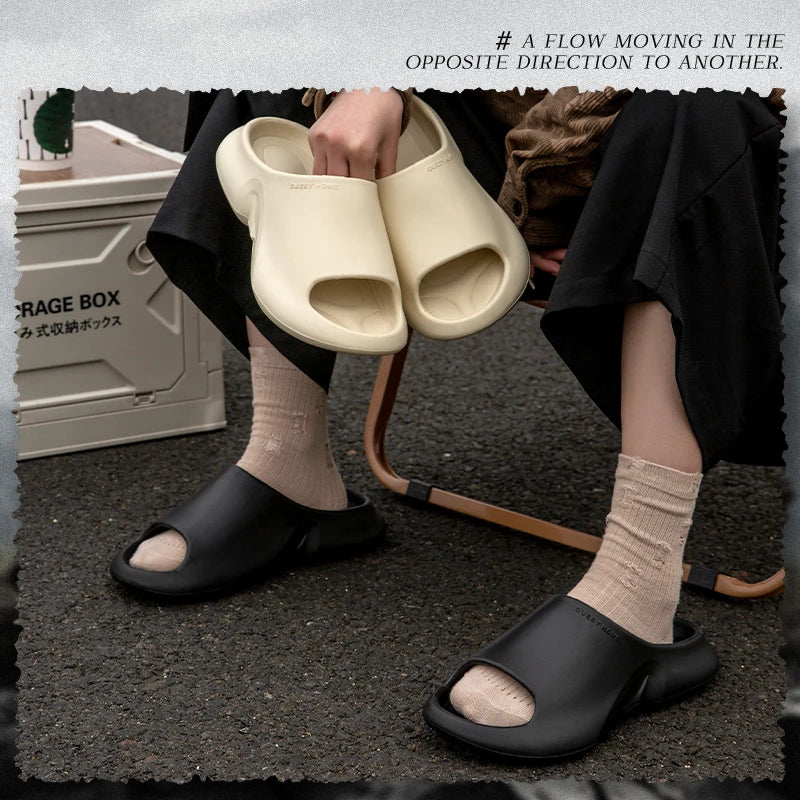 EVA Slide Sandals – Non-Slip Indoor Outdoor Slippers for Men & Women