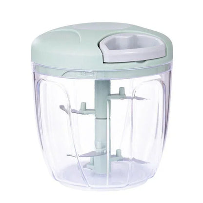 Manual Vegetable Chopper – Pull-String Onion & Food Cutter