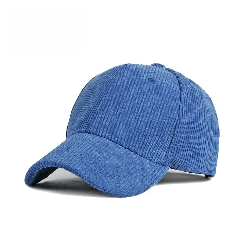 Unisex Adjustable Baseball Cap – Solid Retro Snapback Hat for Men & Women