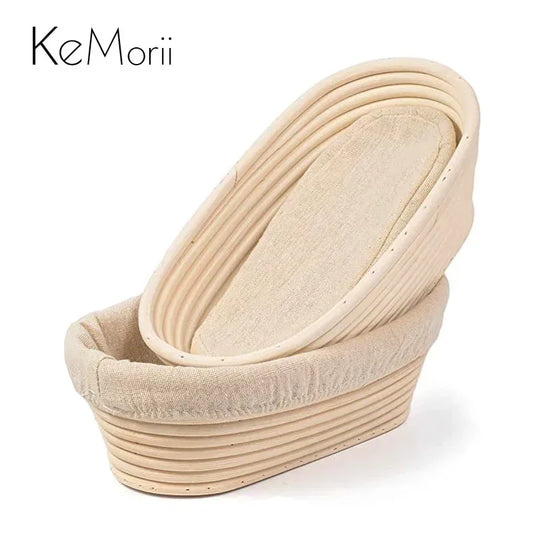 Bread Proofing Basket – Natural Rattan Banneton for Sourdough