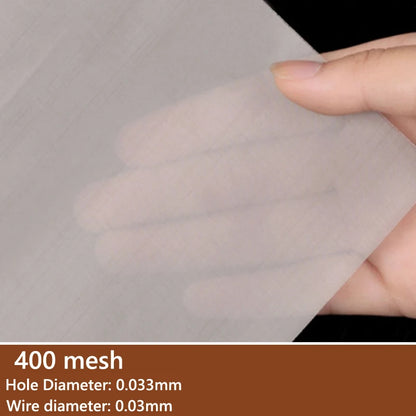 304 Stainless Steel Wire Mesh Filter Screen – 4 to 500 Mesh