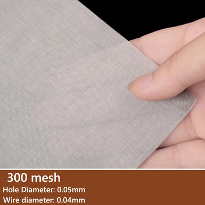 304 Stainless Steel Wire Mesh Filter Screen – 4 to 500 Mesh
