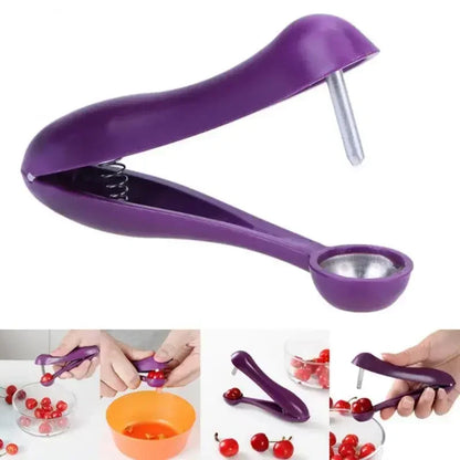 Cherry Pitter Tool – Portable Fruit Core Remover for Kitchen