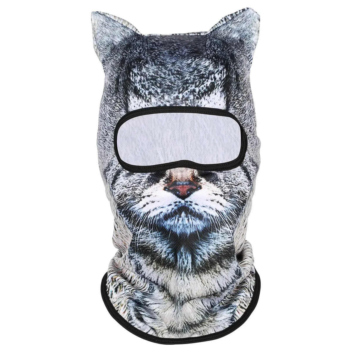 3D Cat Animal Balaclava Full Face Mask for Skiing & Motorcycle