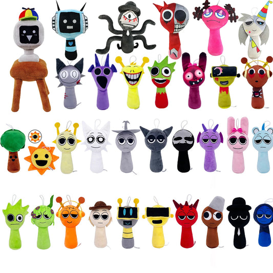 Sprunki Plush Toy – Horror Game Stuffed Character Doll
