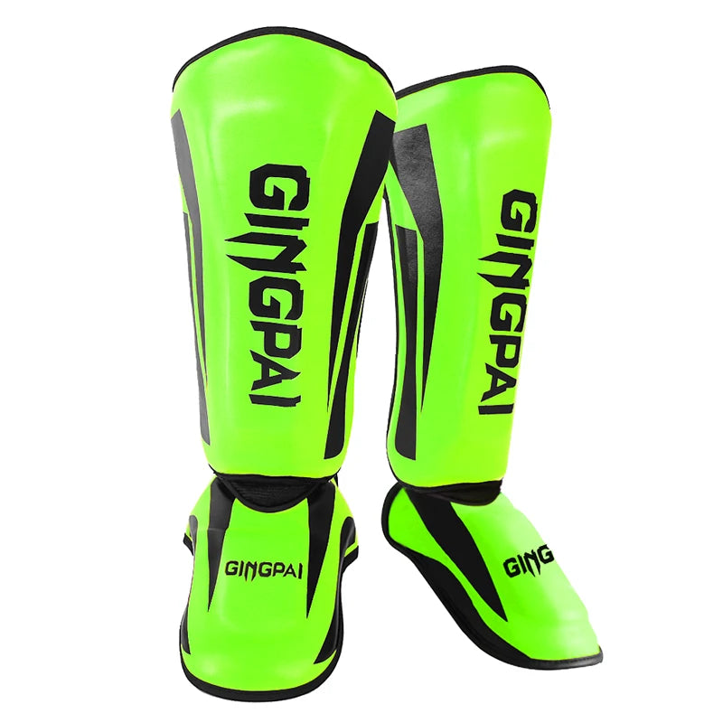 Shin Guard Pads for Muay Thai, Kickboxing & Taekwondo