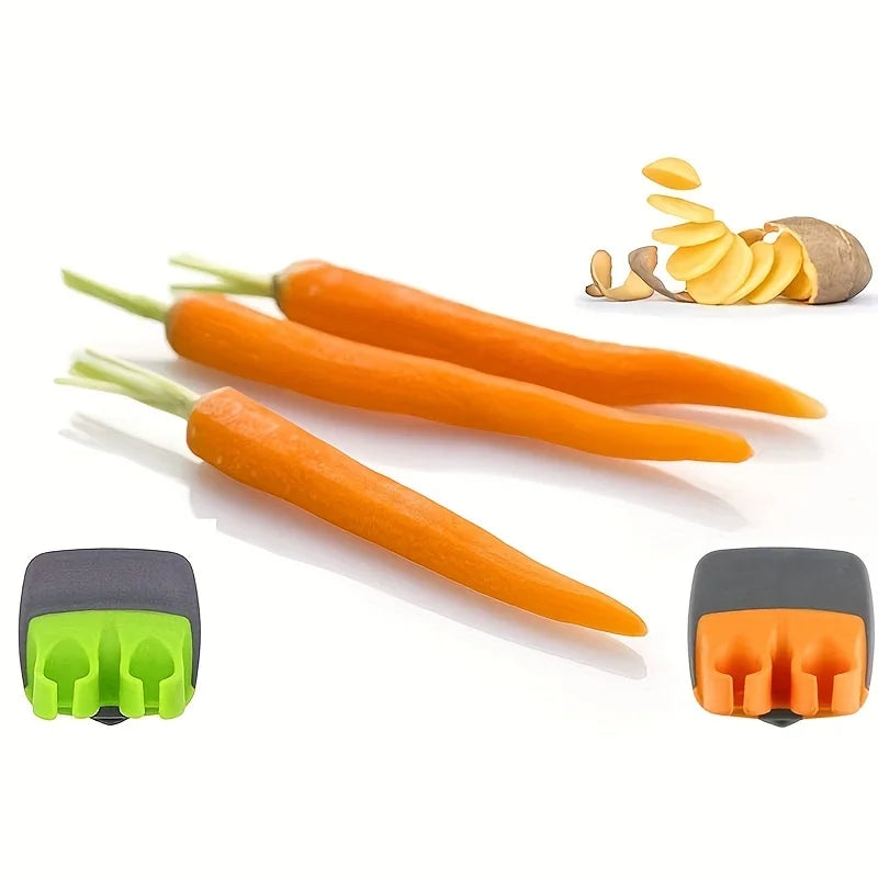 Non-Slip Vegetable Peeler with Sharp Blade