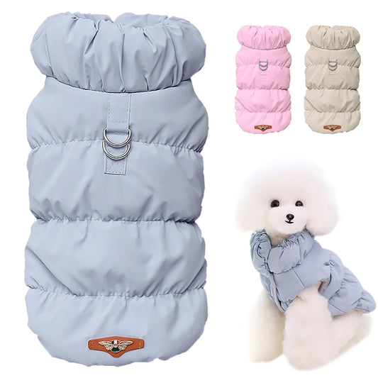 Winter Dog Coat – Warm Padded Jacket for Small & Medium Dogs