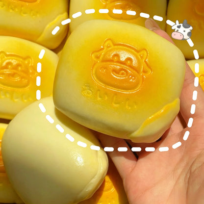 Milk Cow Bread Squishy Toy – Soft Slow Rising Fidget