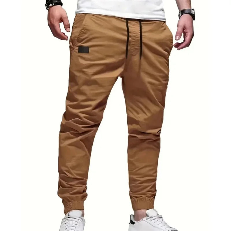 Men's Cargo Jogger Pants – Loose Straight Fit Sweatpants