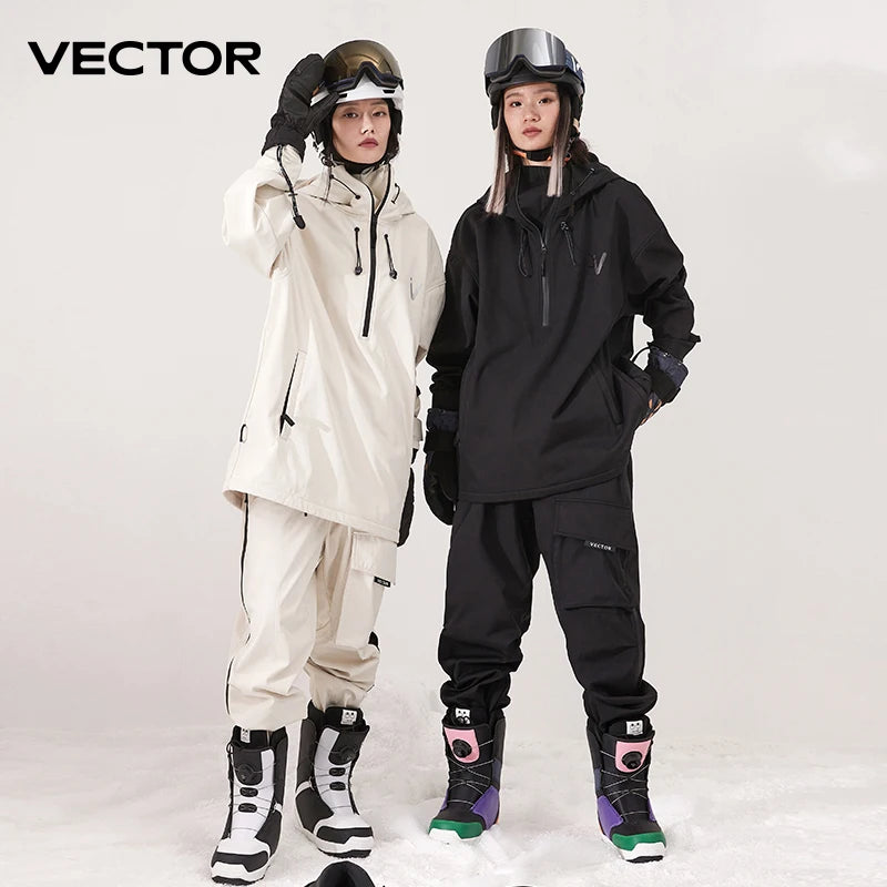 Ski Jacket & Pants Set – Waterproof Windproof Winter Snow Suit