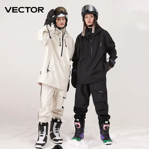 Ski Jacket & Pants Set – Waterproof Windproof Winter Snow Suit