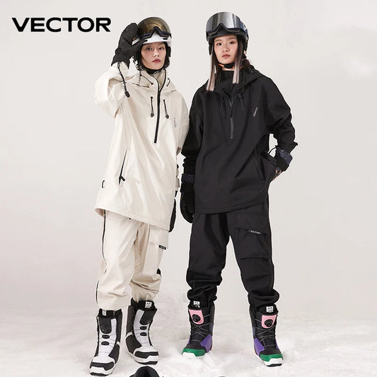 Ski Jacket & Pants Set – Waterproof Windproof Winter Snow Suit